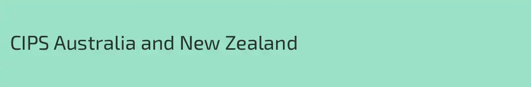 CIPS Australia and New Zealand